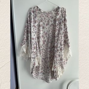 Victoria's secret lace robe